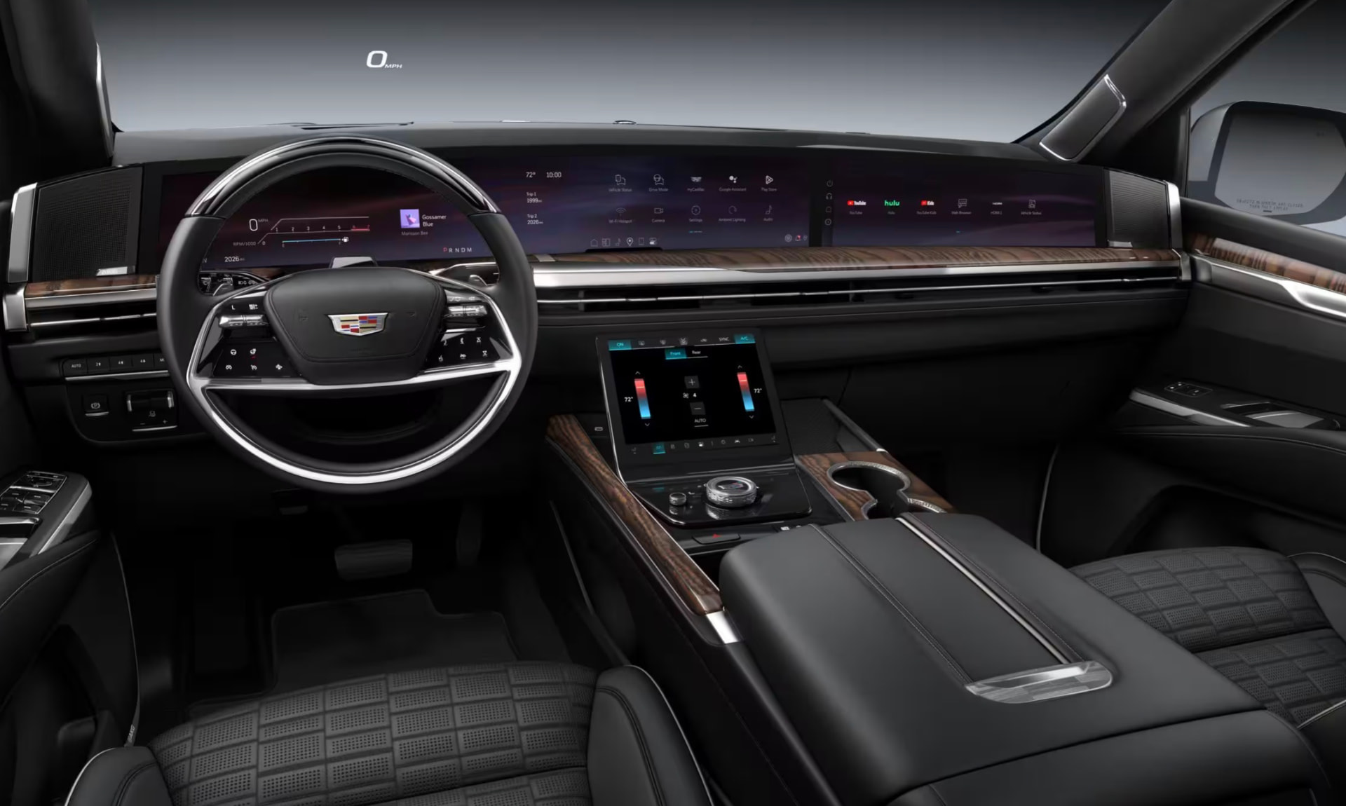 CADILLAC ESCALADE — Curved 55-inch display cockpit